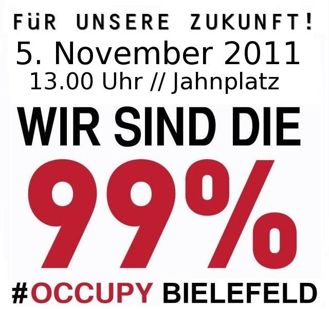 Sa.19.11., Occupy Bielefeld