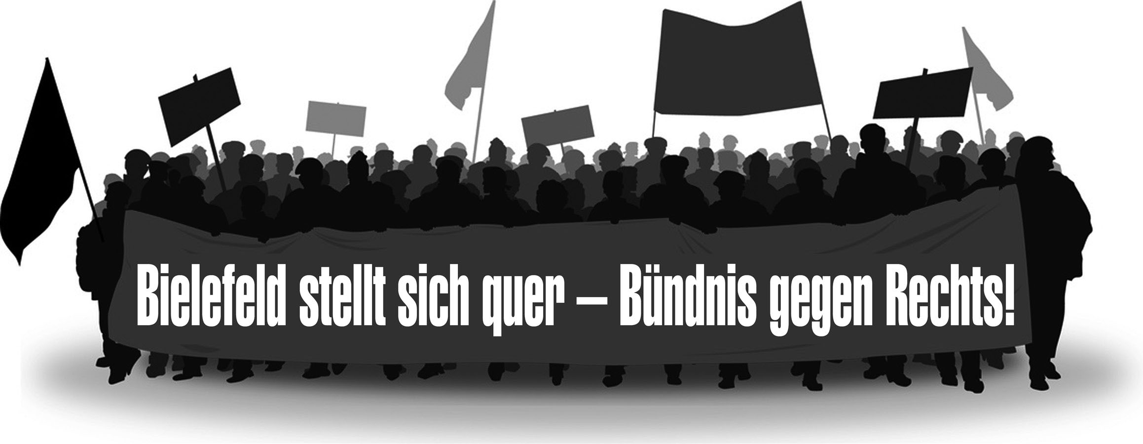Bielefeld stellt sich quer – Gegen den Aufmarsch von Nazis am 24.12.