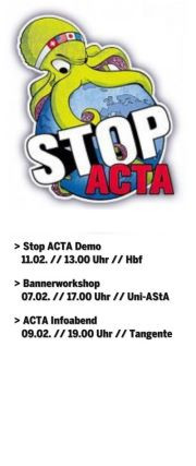 Grüne unterstützen Proteste gegen ACTA Abkommen
