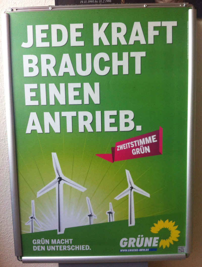 Neuer grüner Anlauf für weniger Wahlplakate