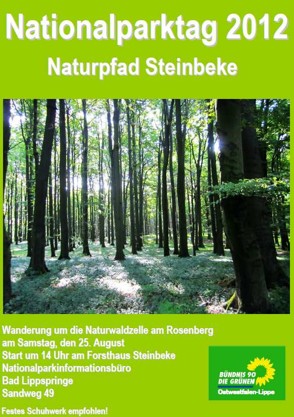Grafik Nationalparktag 2012