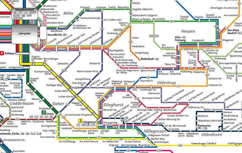 12.03.2013 – Mit der Stadtbahn nach Heepen und Sennestadt – Wie kann es gehen?