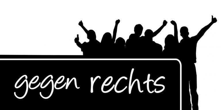 Gegen rechtsextreme Agitation