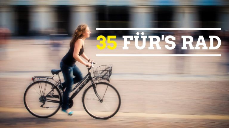 GRÜNES Stadtradeln – 35 für´s Rad!