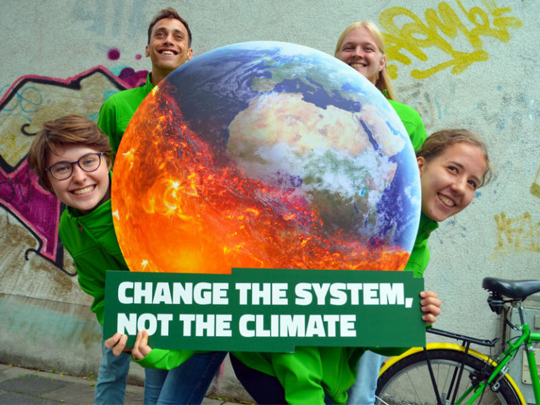 Fr, 1.9. “Change the System – not the Climate”