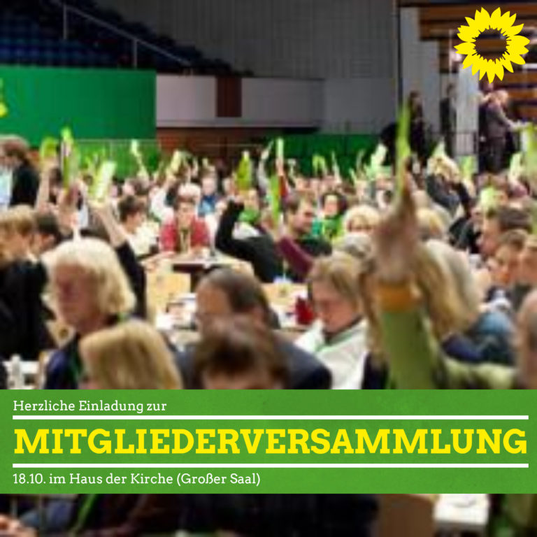Mitgliederversammlung am 18.10.