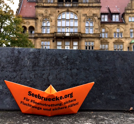 Geflüchtete aus Seenot in Bielefeld aufnehmen!