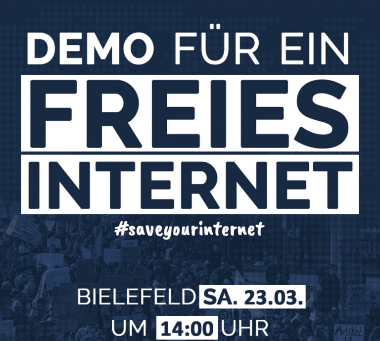 23.03.19: #saveyourinternet Demo