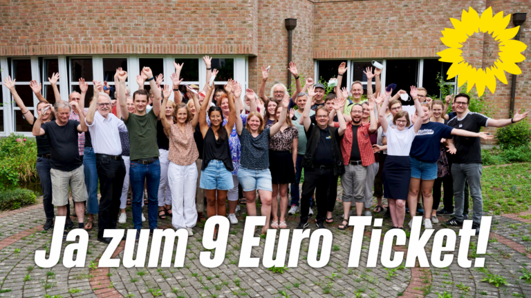 GRÜNE fordern Nachfolge für das 9 Euro Ticket