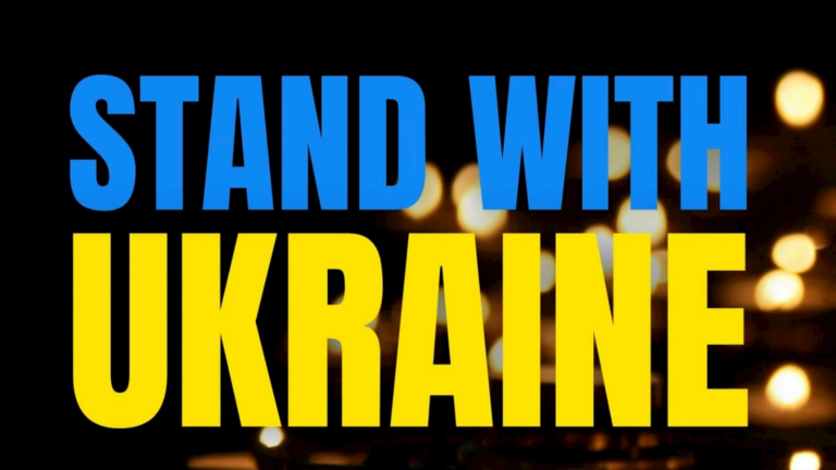 Stand with Ukraine – Demo am 24. Februar