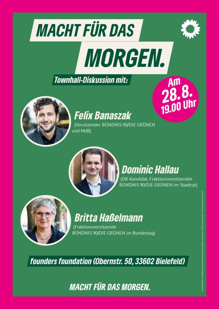 Macht für das Morgen – Wahlkampf-Highlight mit Felix Banaszak