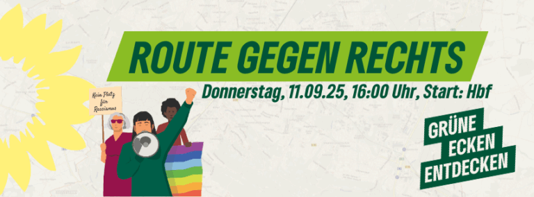 11.09.2025 Seid dabei: Spaziergang gegen rechts