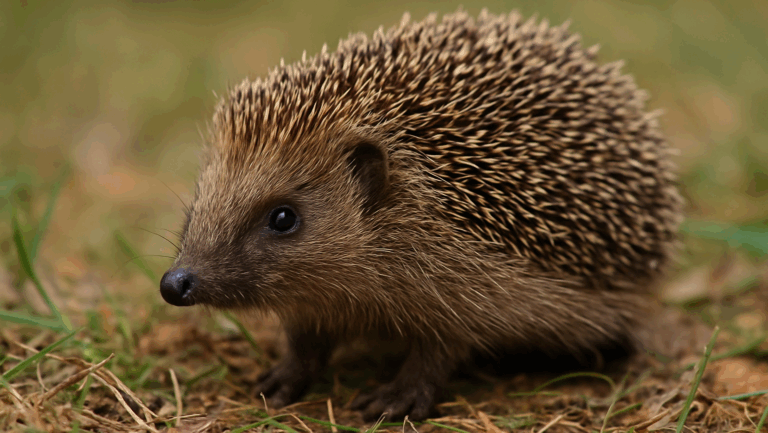 Schutz für Igel und Co bei der Gartenpflege im Herbst
