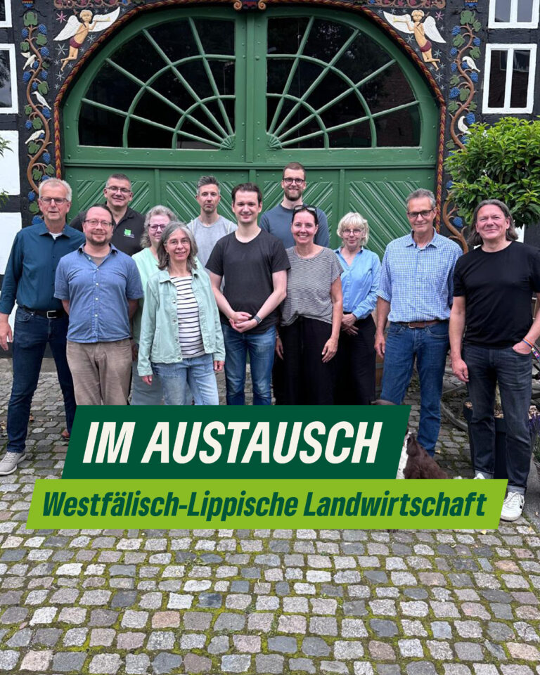 Regionale Landwirtschaft stärken: Grüne im Dialog mit dem WLV und Hof Upmeier zu Belzen