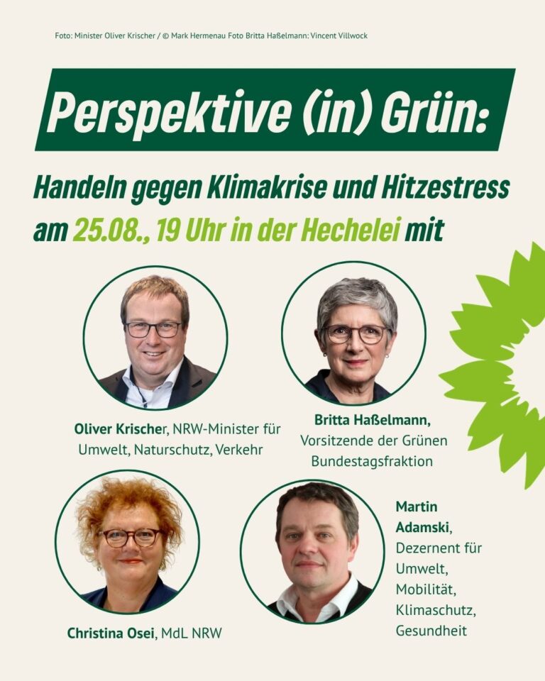 25.08.26: Perspektive (in) Grün: Handeln gegen Klimakrise und Hitzestress